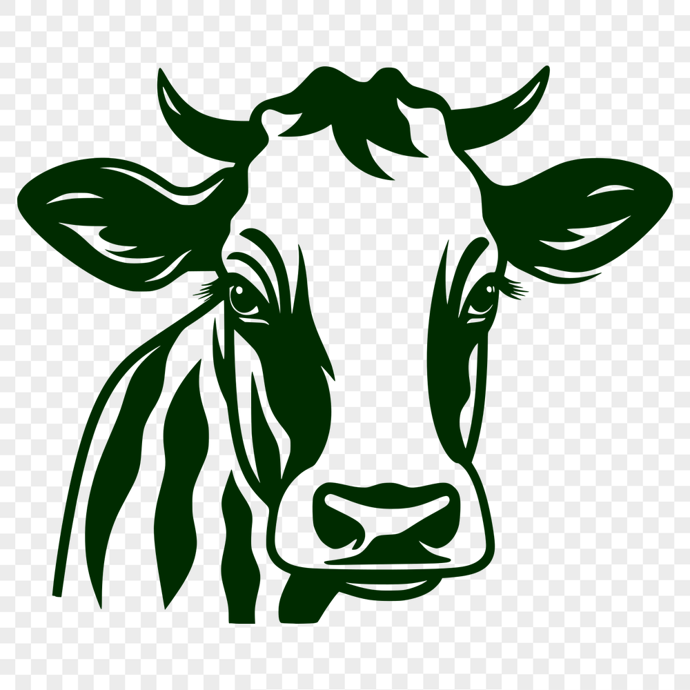 Creative Cow Vector Drawing