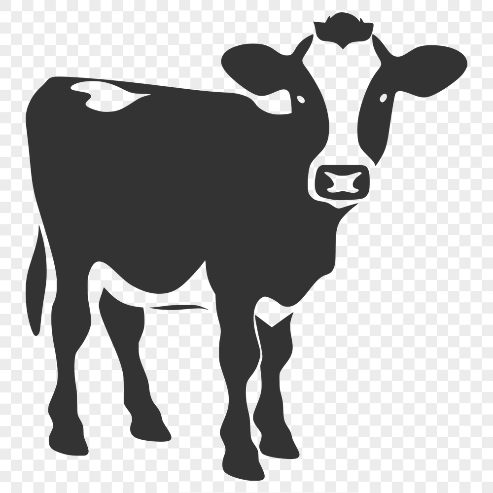 Beautiful Cow Digital Artwork