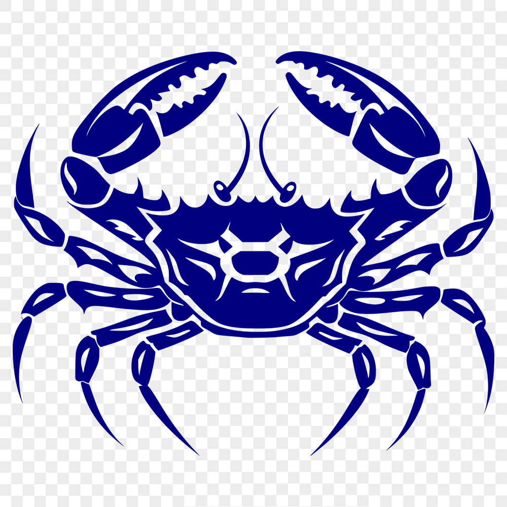 Free Artistic Crab Vector Illustration