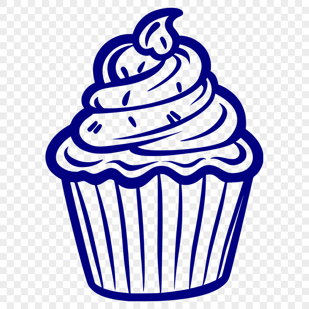 Free Unique Cupcake Clipart