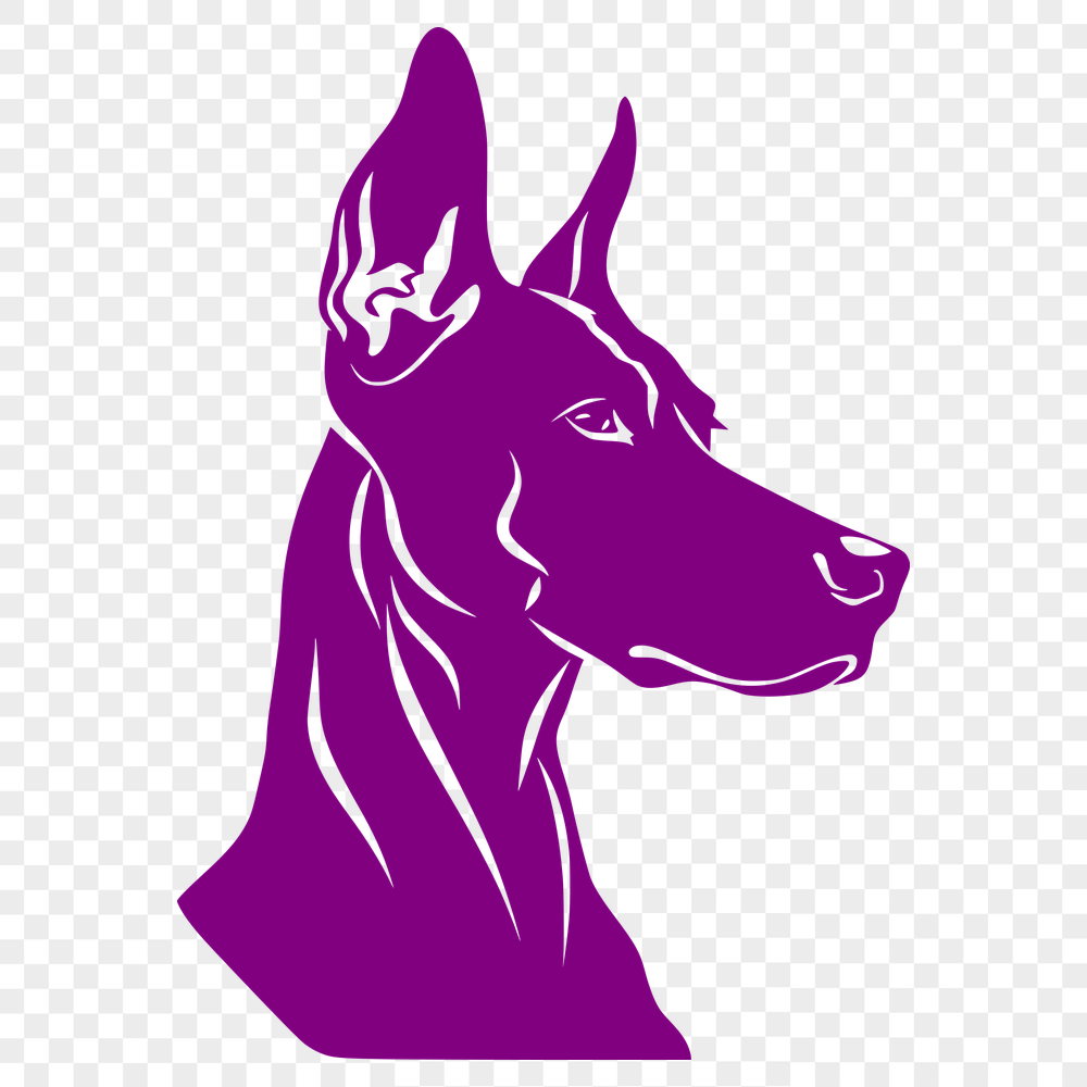 Free Free Doberman Pinscher Decal