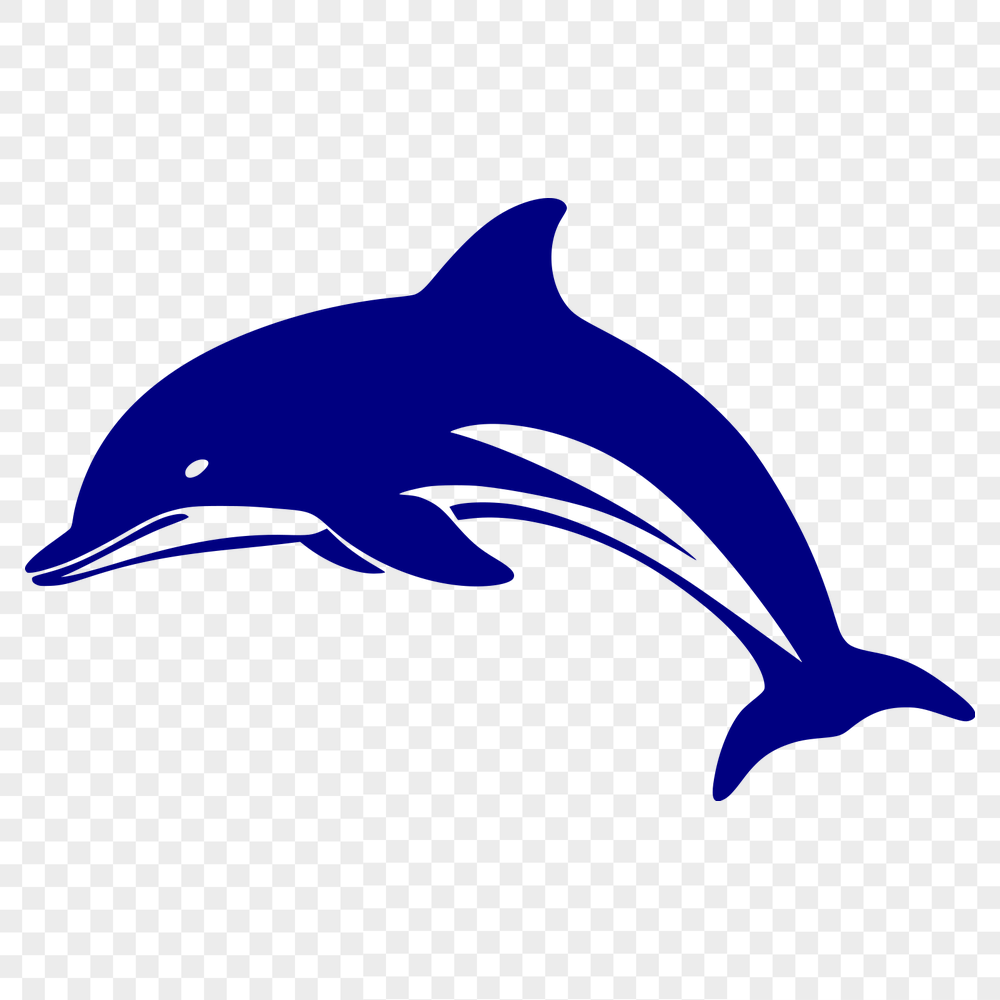 Free Stunning Dolphin Vector Image