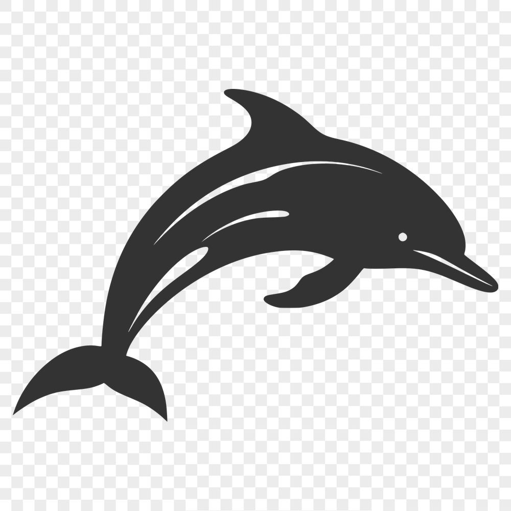 Unique Dolphin - For Laser Engraver Project