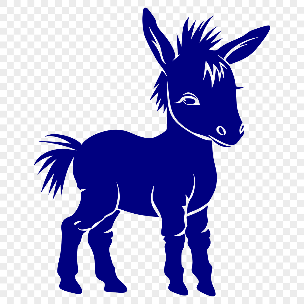 Free Beautiful Donkey Artwork