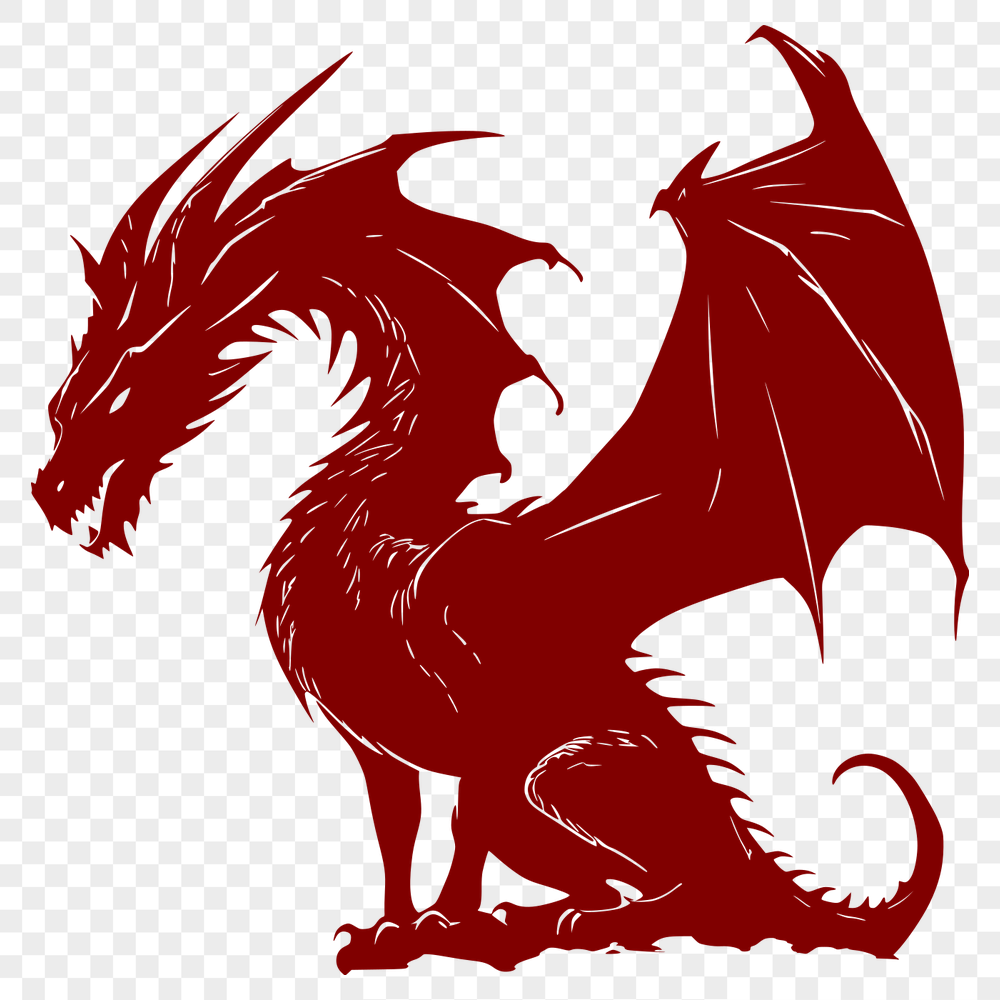 Unique Dragon SVG