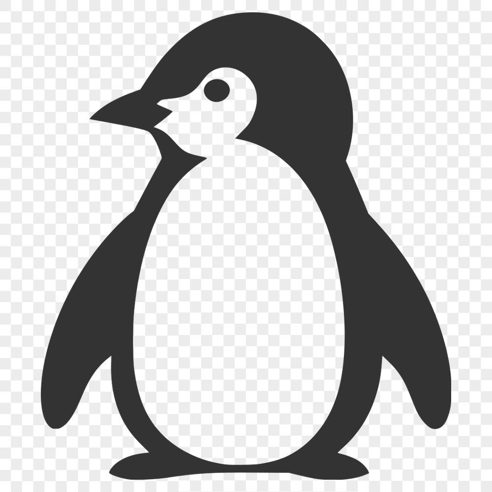 Free Unique Penguin Illustration