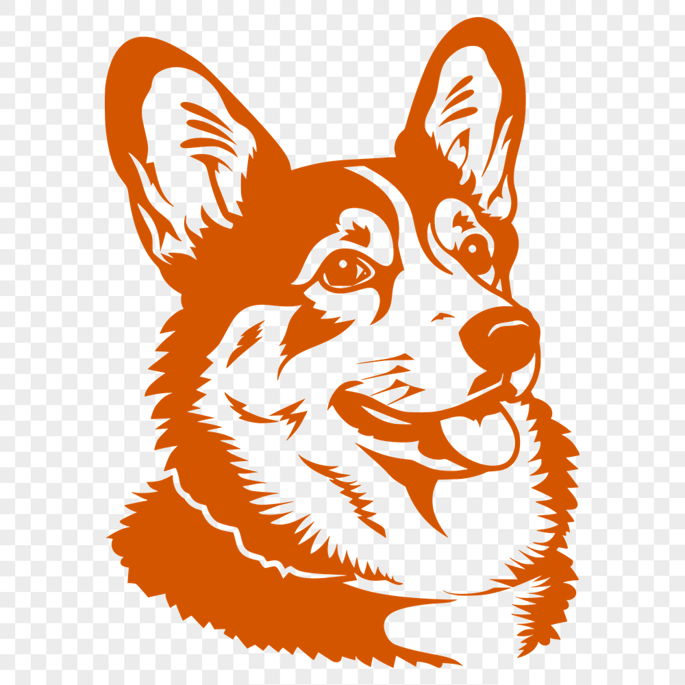 Creative Welsh Corgi Clipart