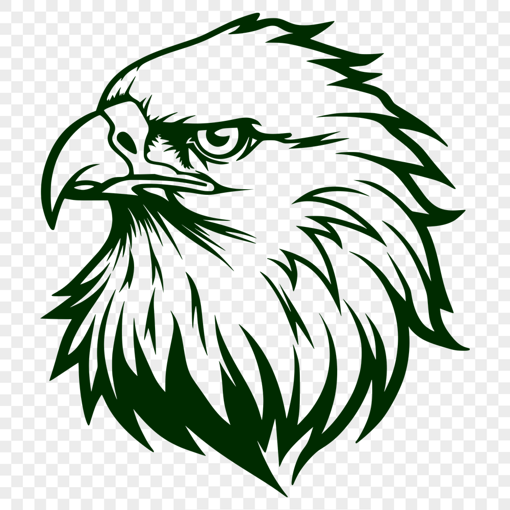 Artistic Eagle Decal