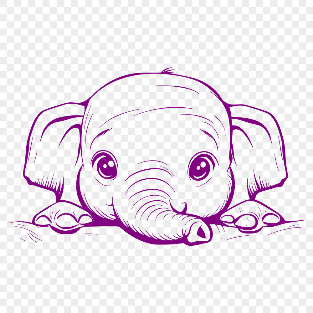 Peeking Elephant PDF