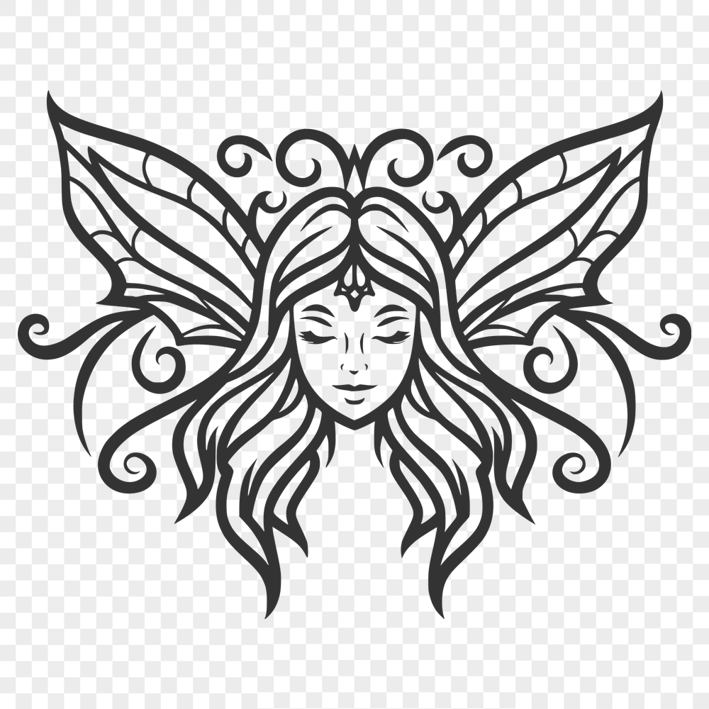 Free Stunning Fairy Clipart