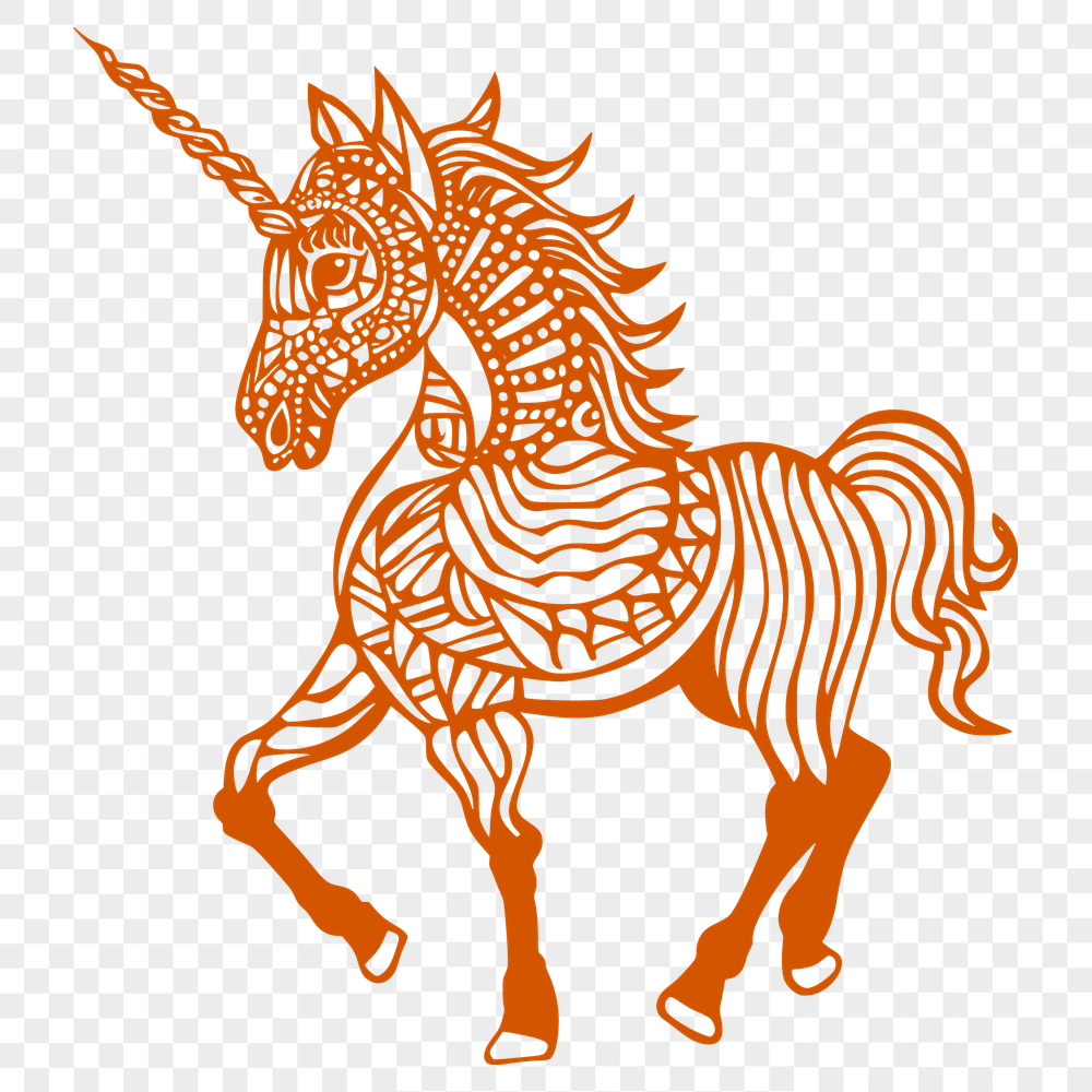 Stunning Unicorn Clipart