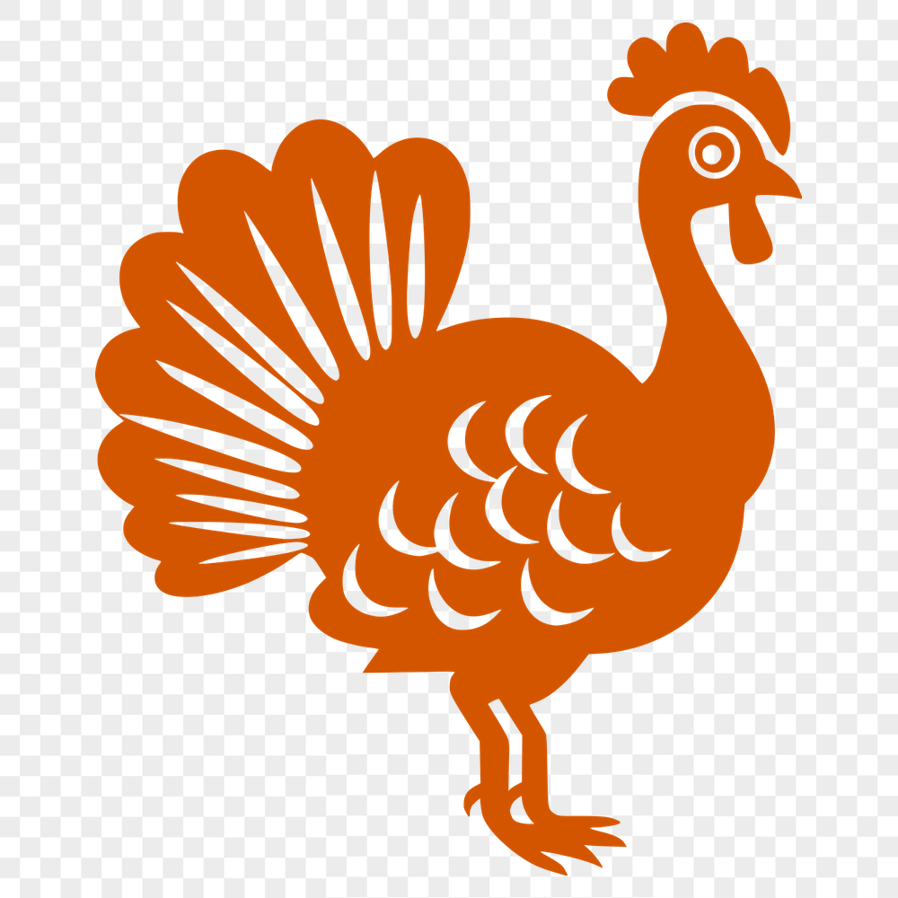 Free Creative Turkey Digital Artwork