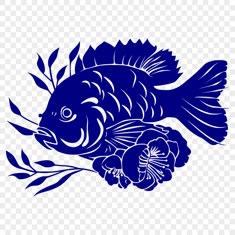 Floral Fish - For Glowforge Project