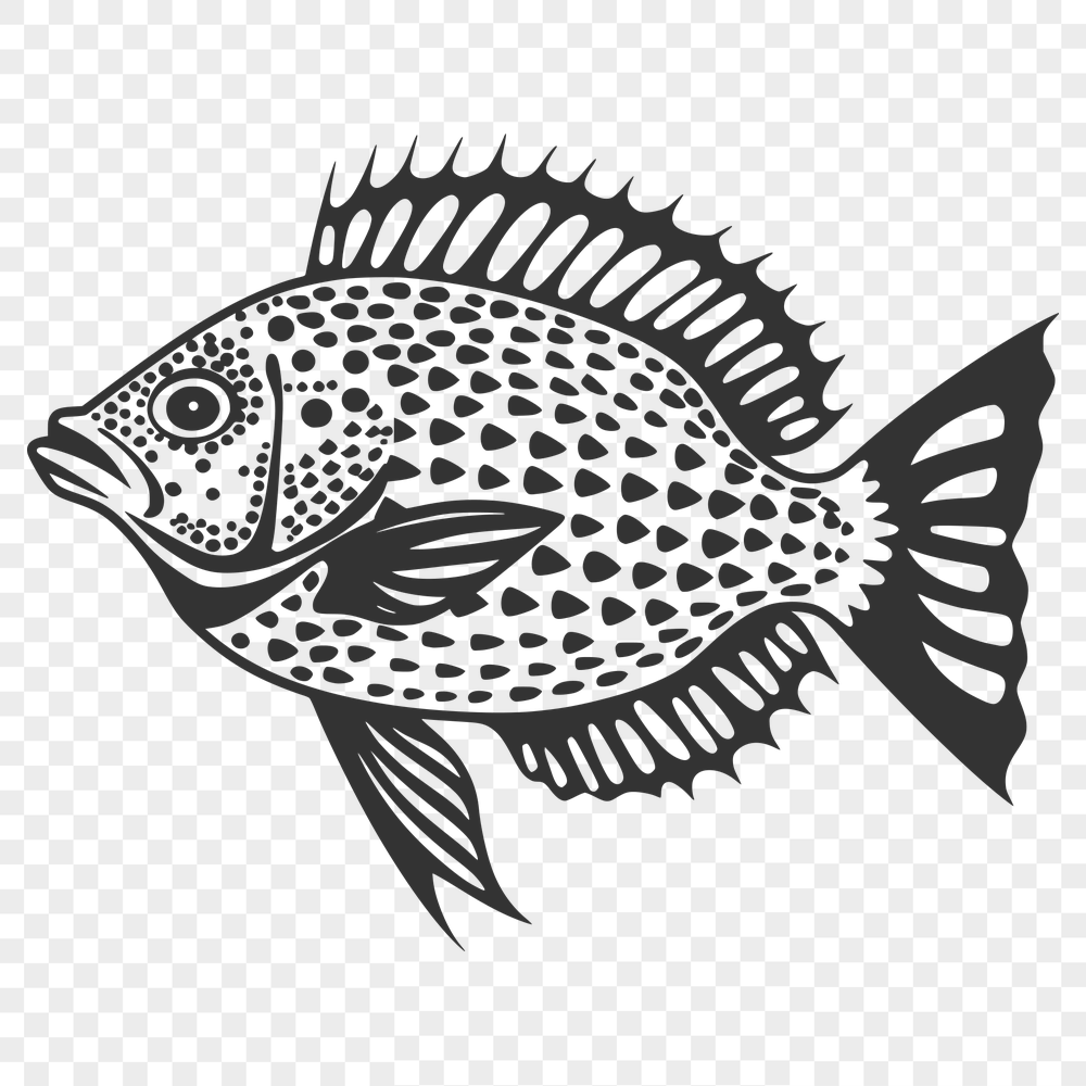 Free Artistic Fish Clip Art