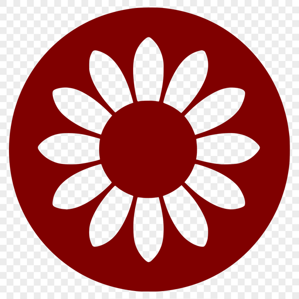 Beautiful Floral Line Drawing SVG A simple line drawing of a sunflower in vector format.