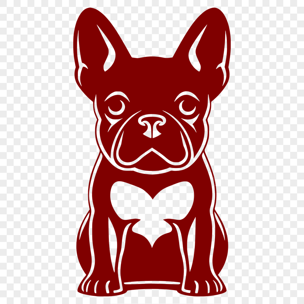 Free Free French Bulldog Design