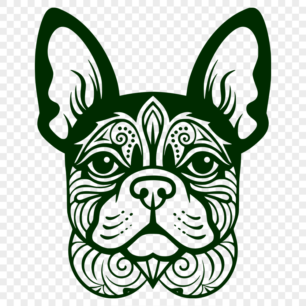 Free French Bulldog - For Glowforge Project