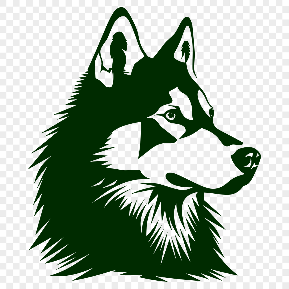 Unique Husky Clipart