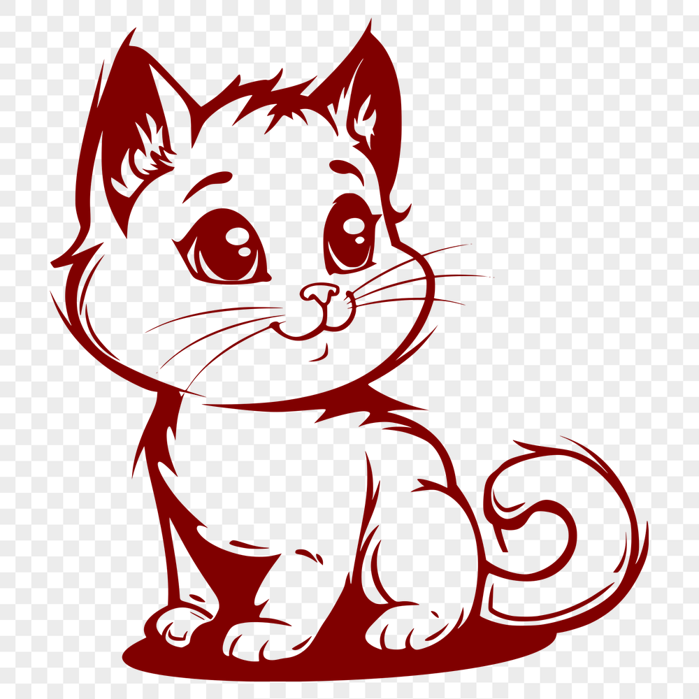 Unique Kitten Printable Image