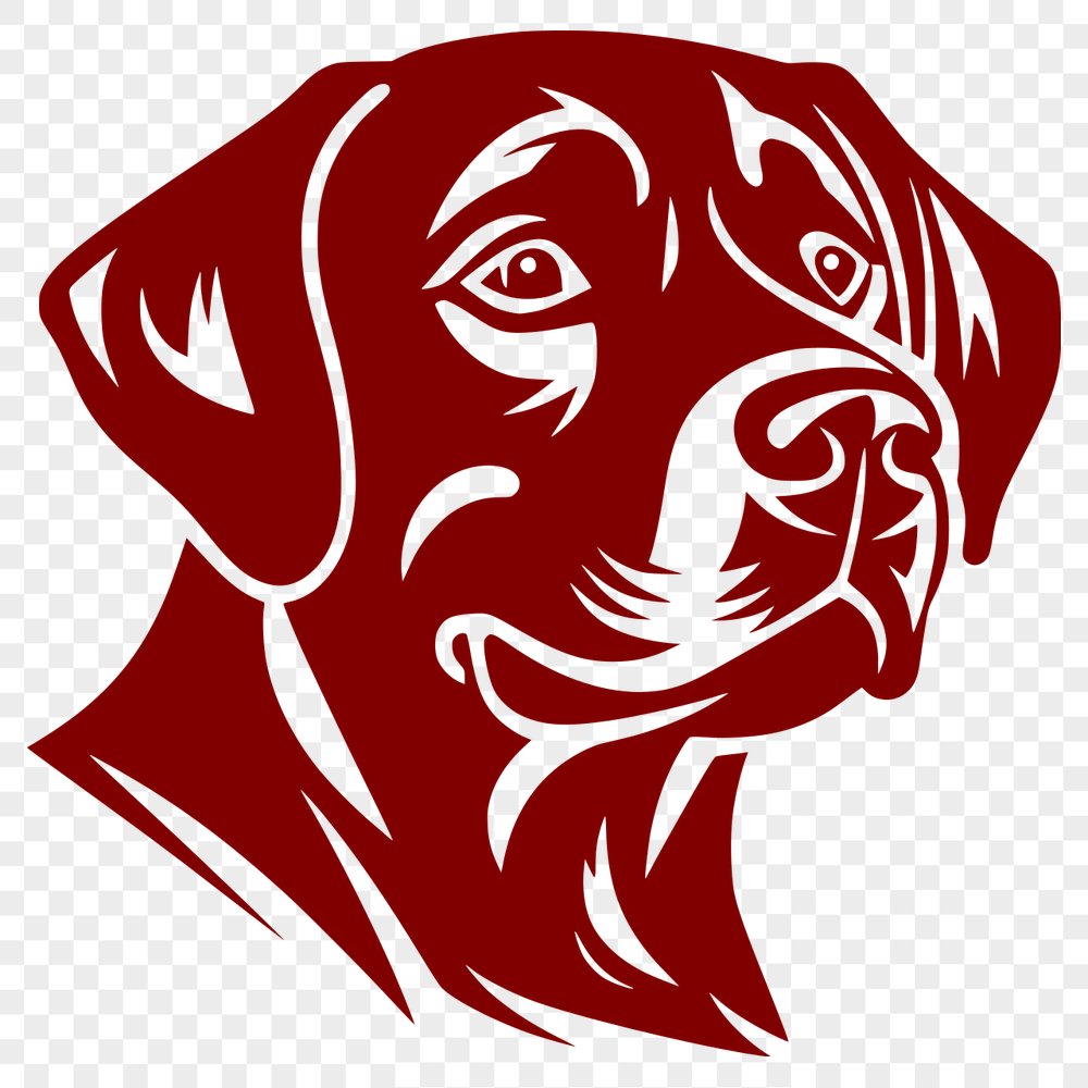 Beautiful Labrador Retriever Decal