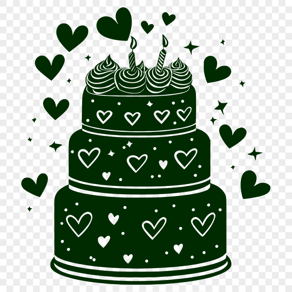 Artistic Cake PNG - Free Commercial Use Download