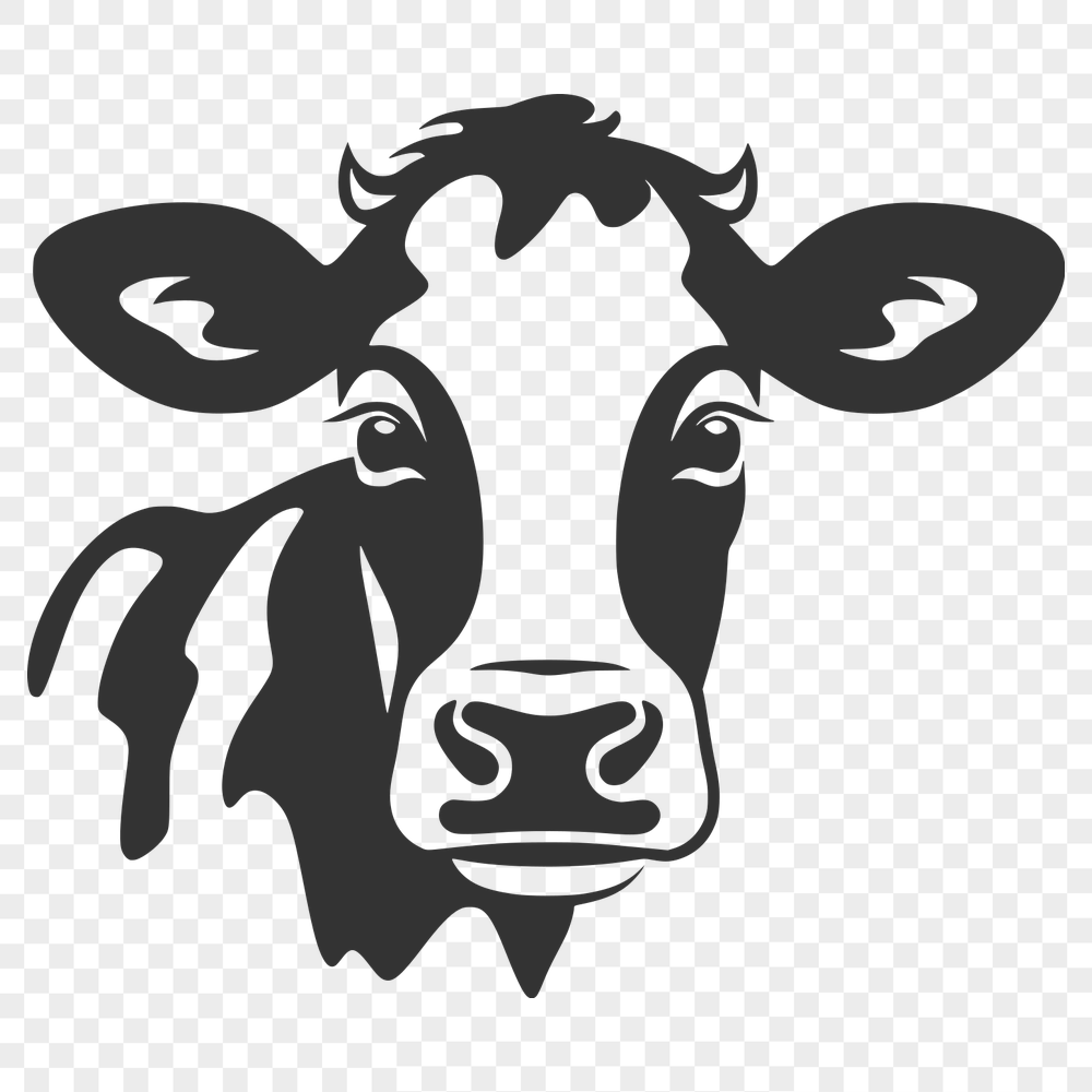 Free Cow Vector Illustration