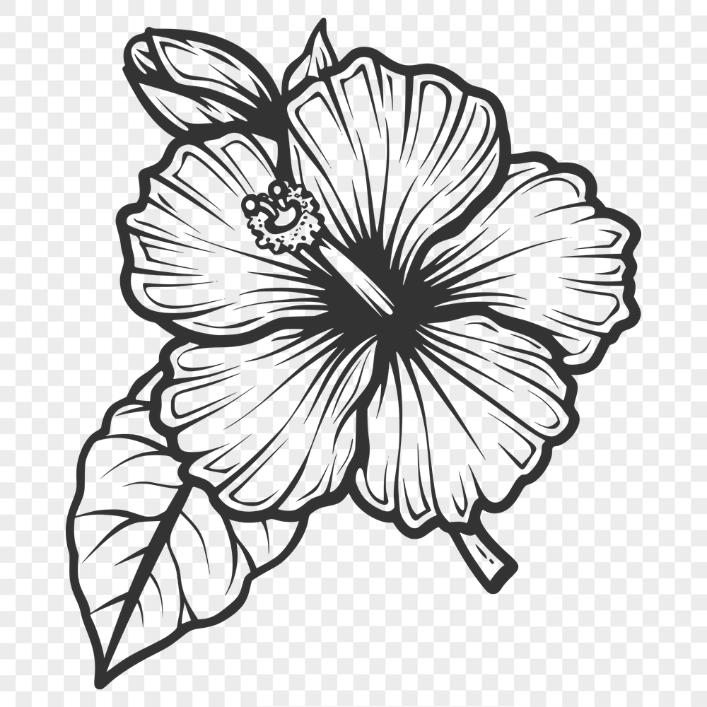 Unique Plant - Laser Engraver PNG