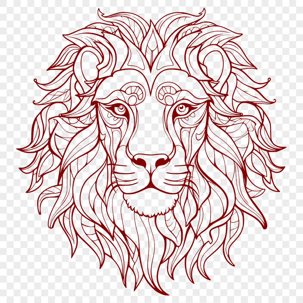 Artistic Lion Image