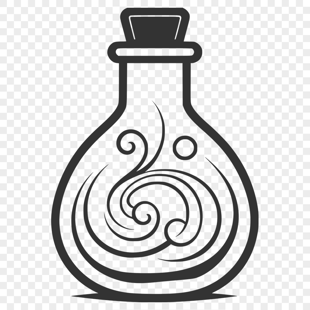 Unique Potion Bottle Design