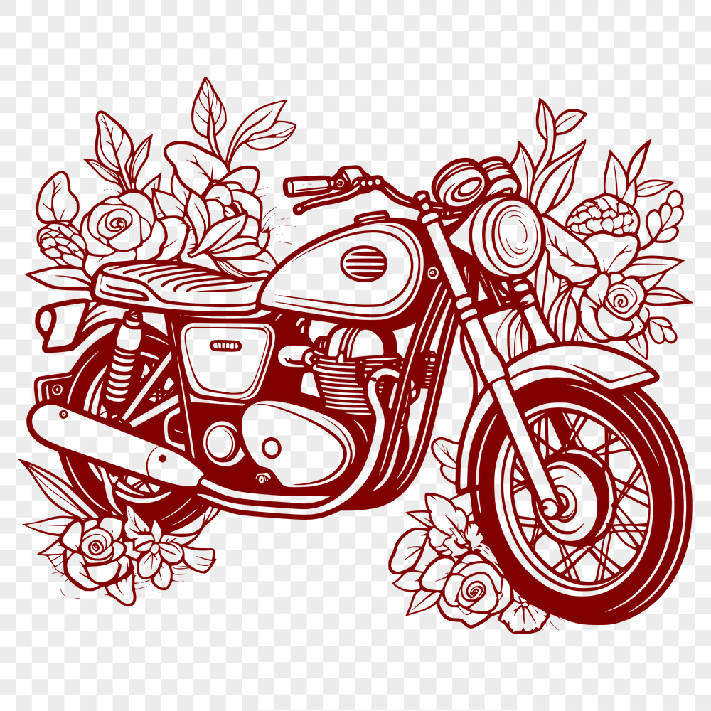 Free Motorbike SVG