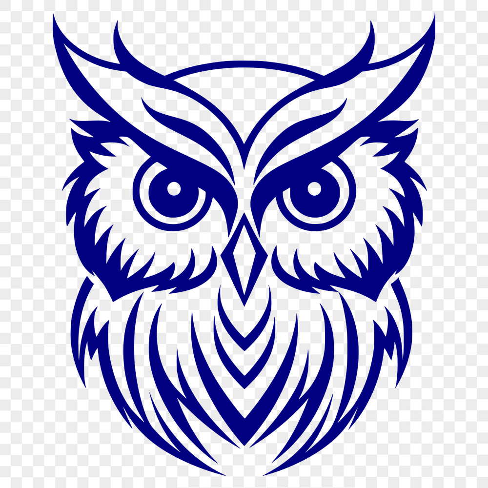 Stunning Owl In SVG & DXF