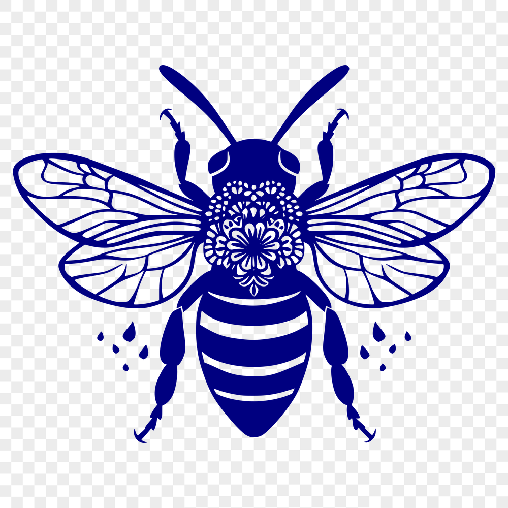 Beautiful Bee Clipart