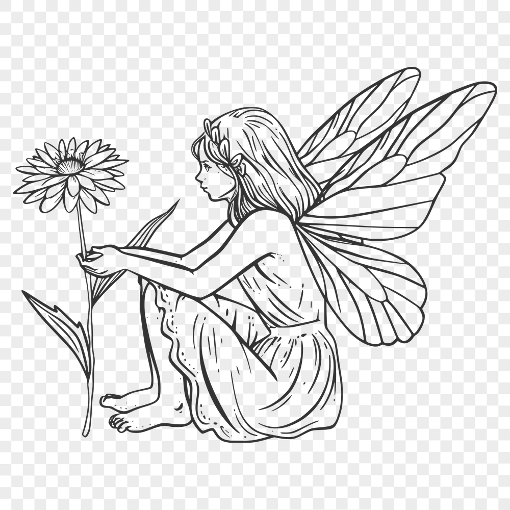 Free Fairy Printable Image