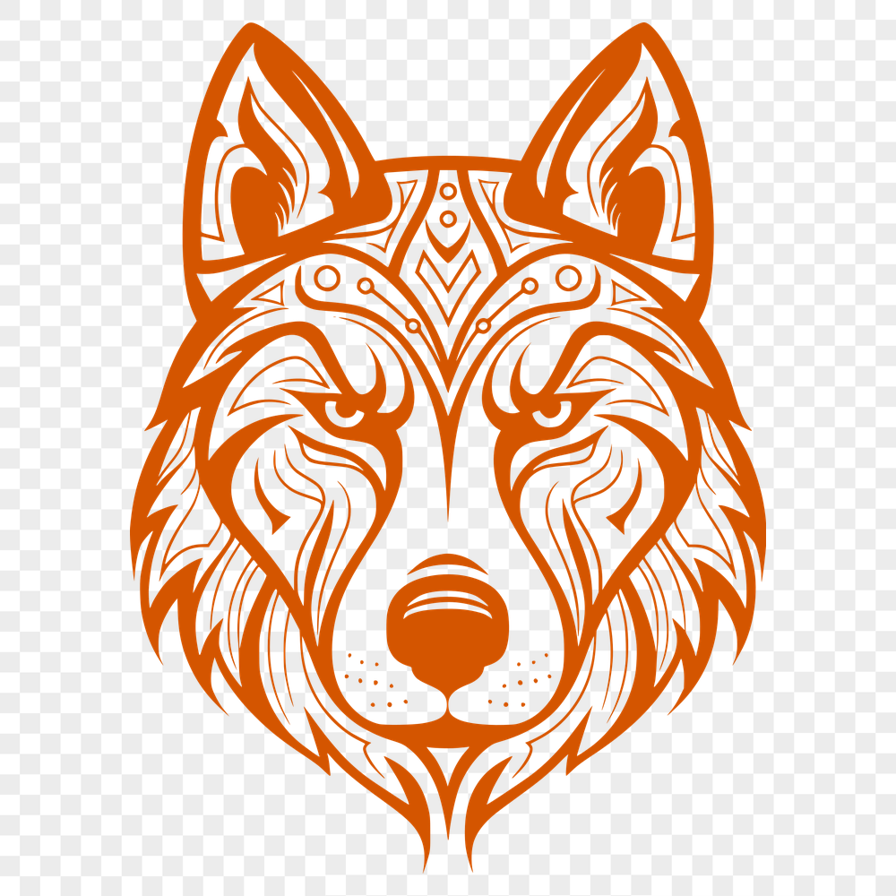 Creative Husky PNG