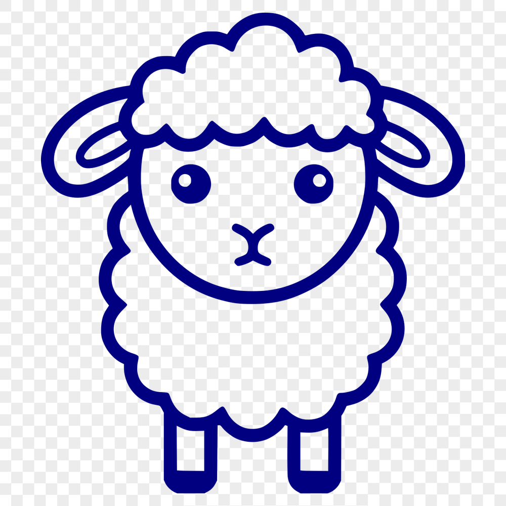 Unique Sheep Artwork