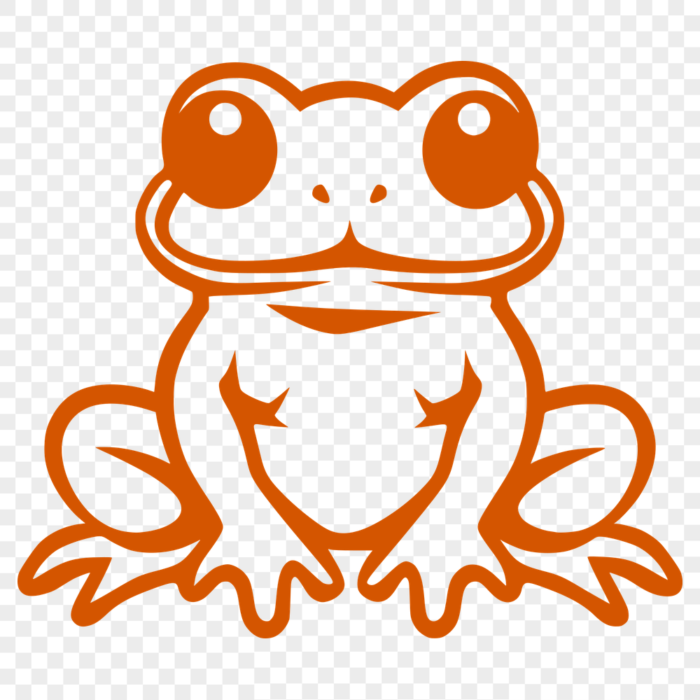 Free Unique Frog Design