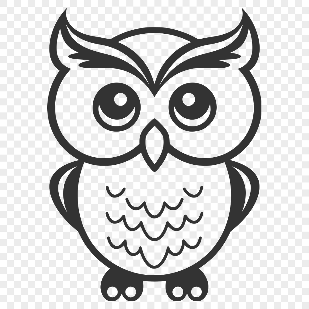 Free Beautiful Owl Clipart