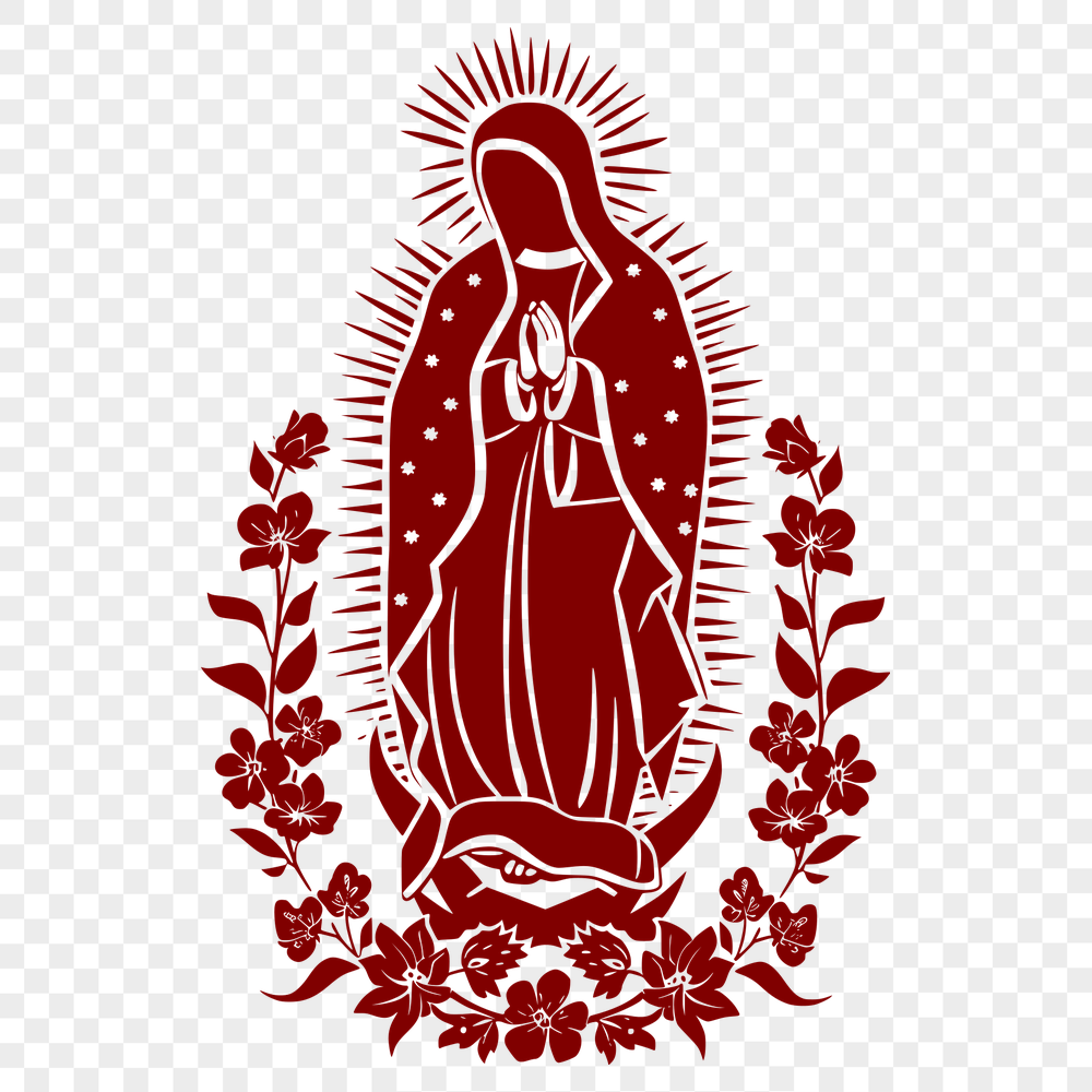 Free Unique Virgin Mary Digital Art