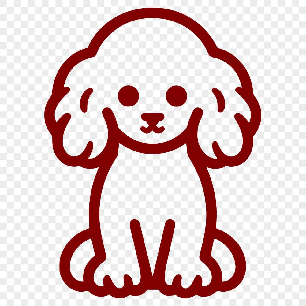 Unique Poodle Design