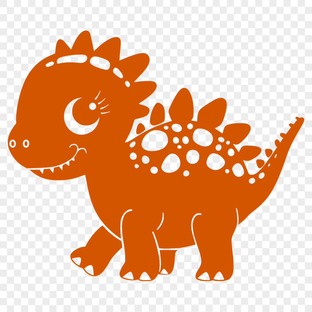 Stunning Dinosaur - Vinyl PNG