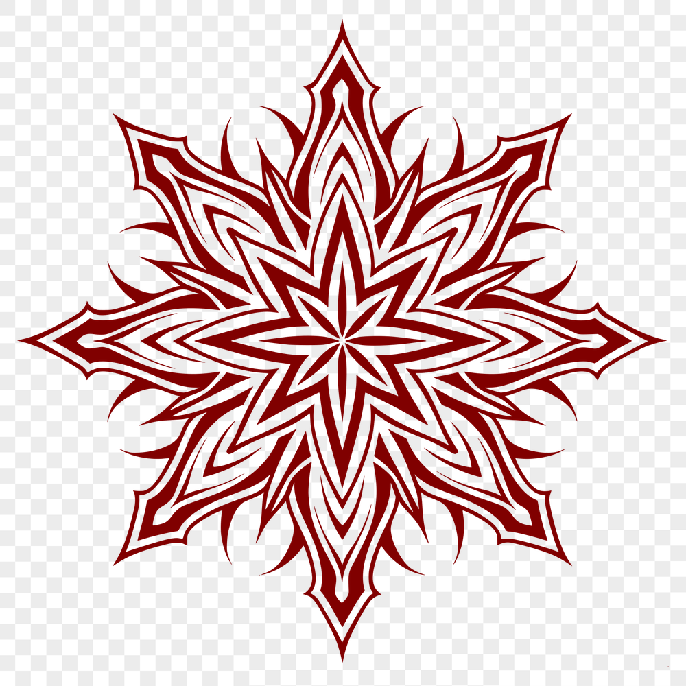 Free Snowflake In PDF & PNG