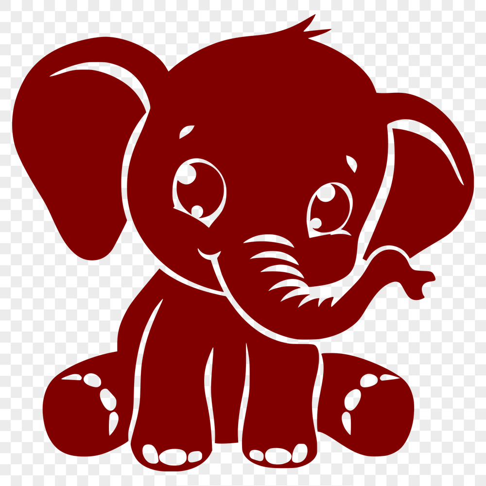 Free Free Elephant Decal