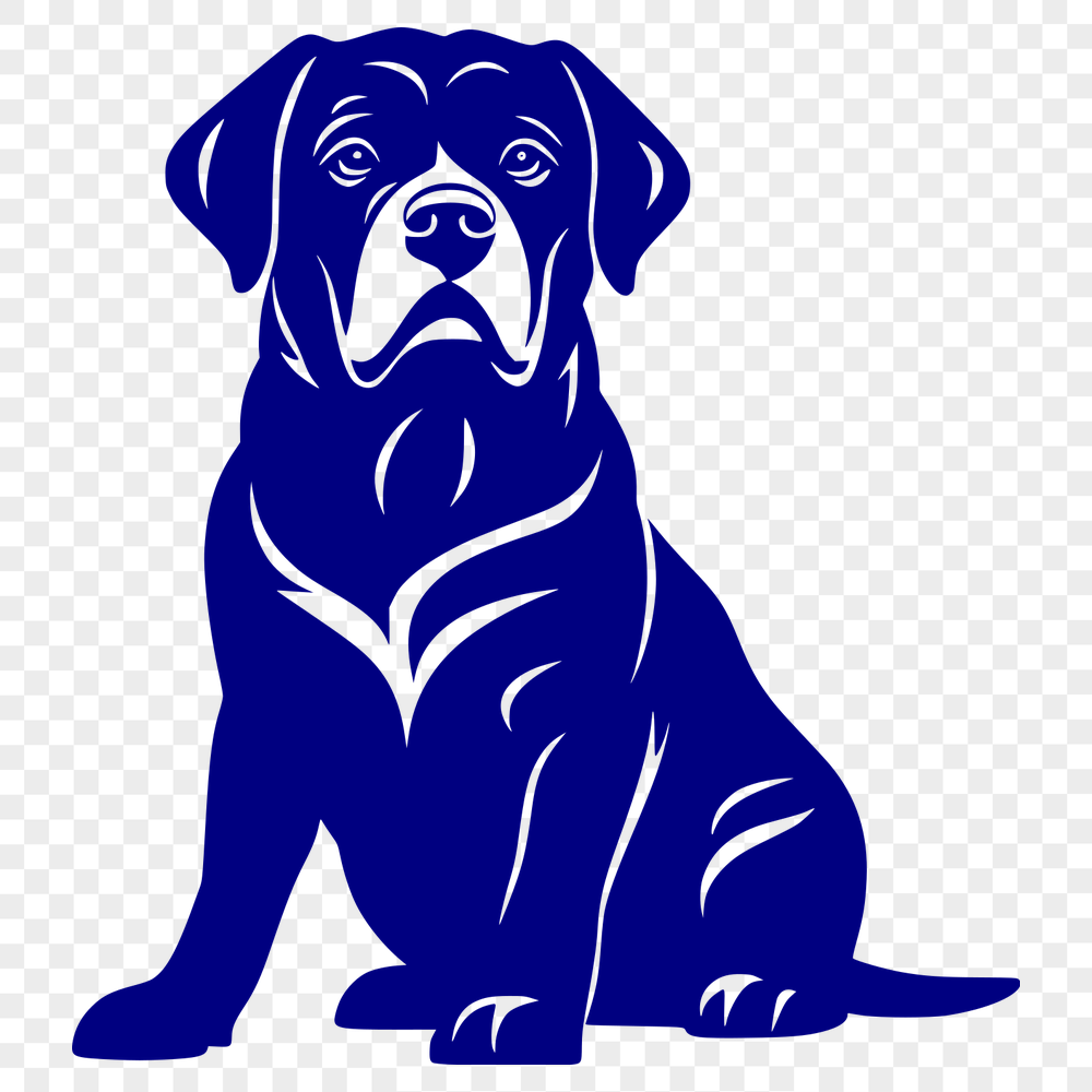 Cute Dog Vector Illustration