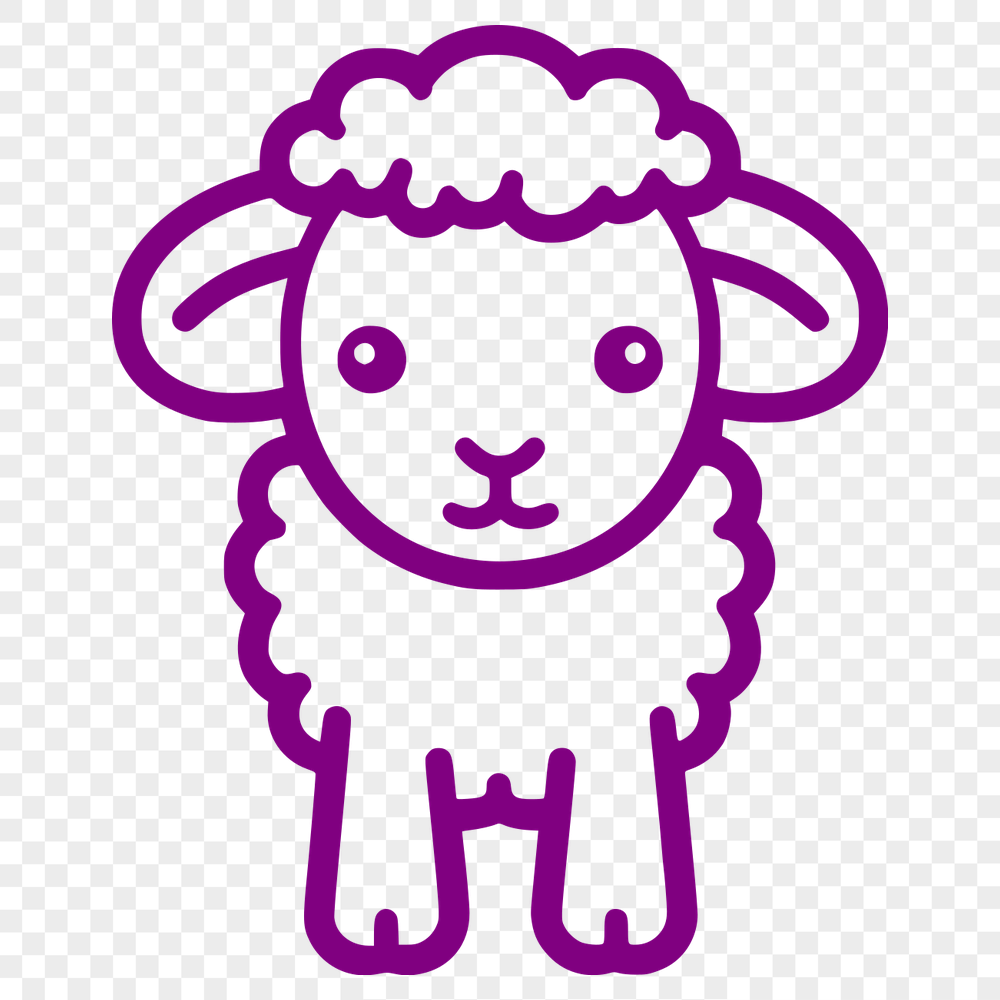 Free Free Sheep Vector Image