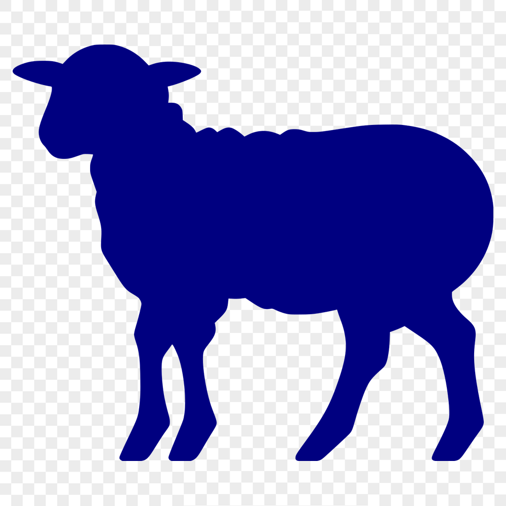 Free Artistic Sheep Template