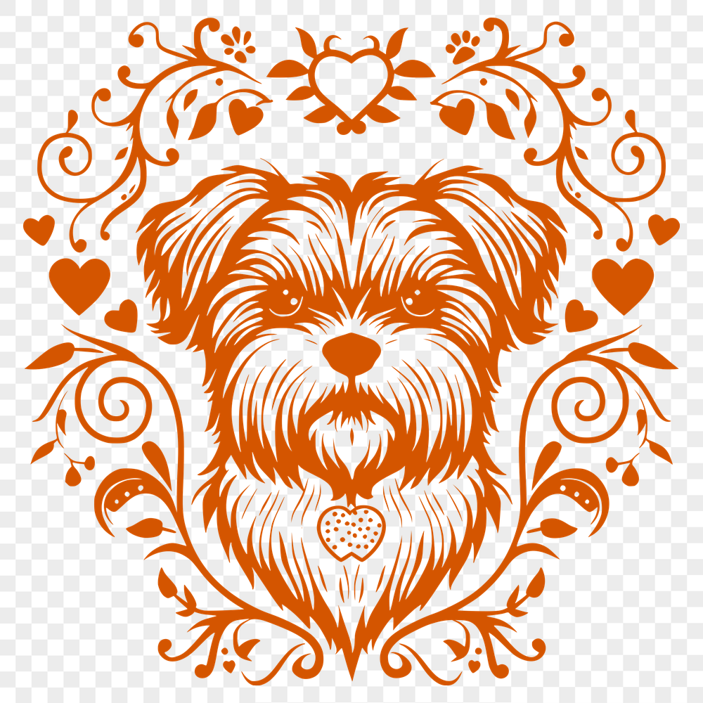 Unique Shih Tzu - For Laser Engraver Project