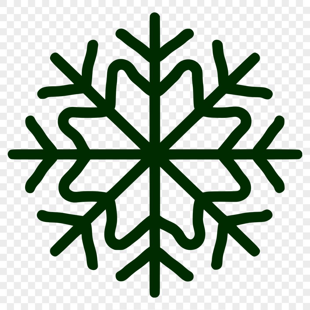 Free Snow - Laser SVG