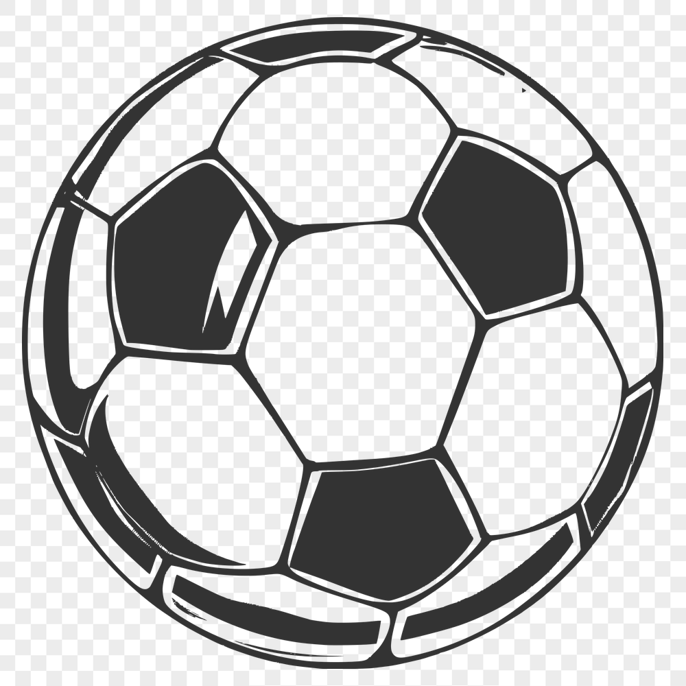 Stunning Soccer Ball DXF