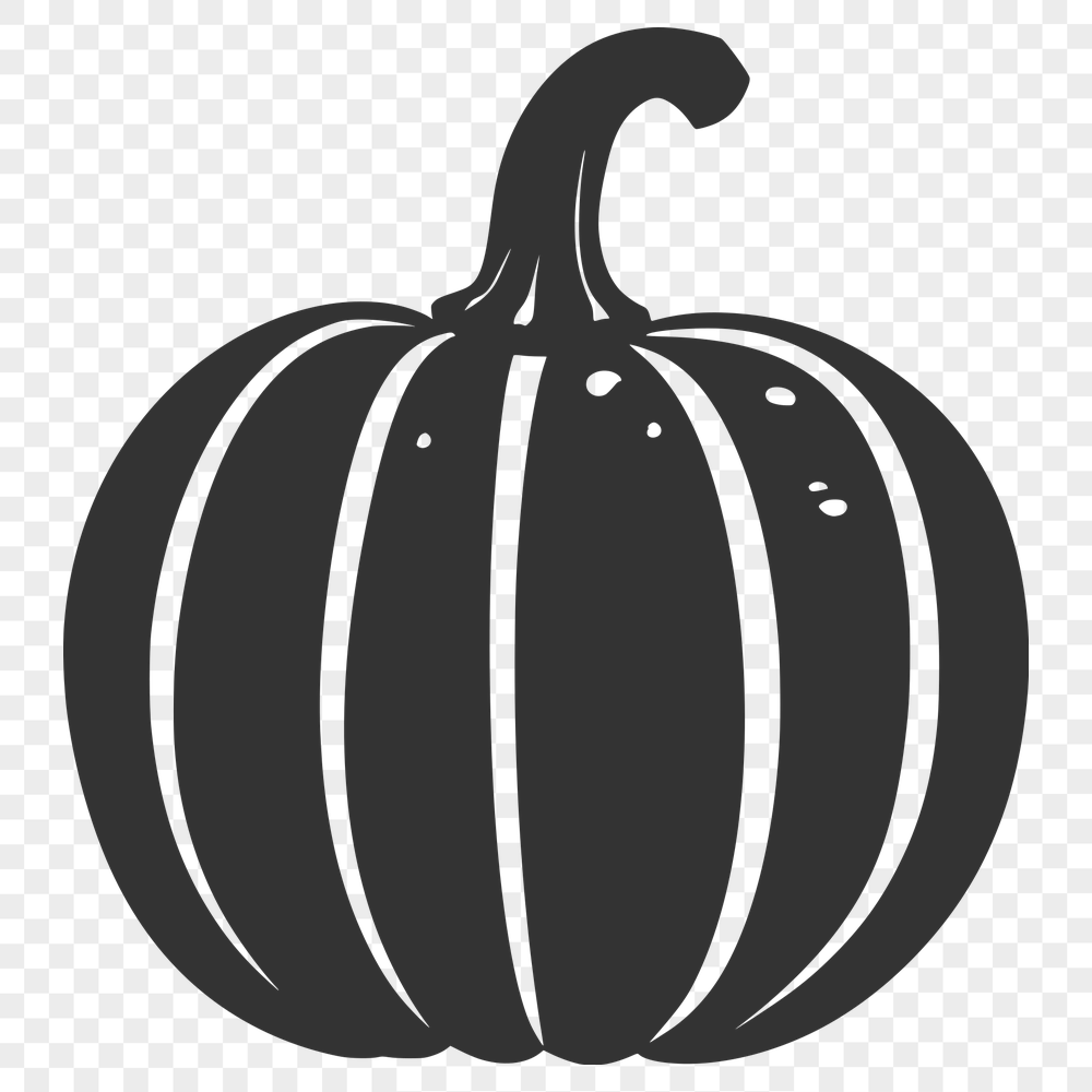 Unique Pumpkin Vector Illustration