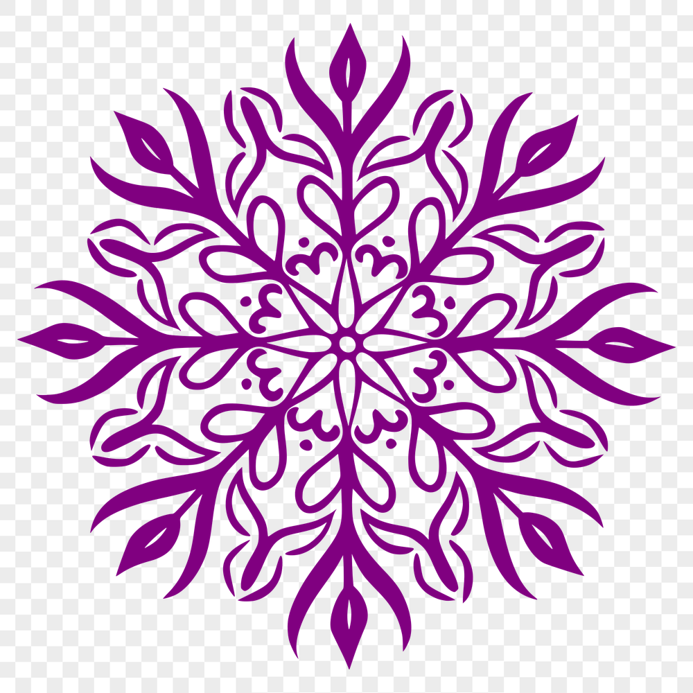 Free Snowflake - Craft DXF